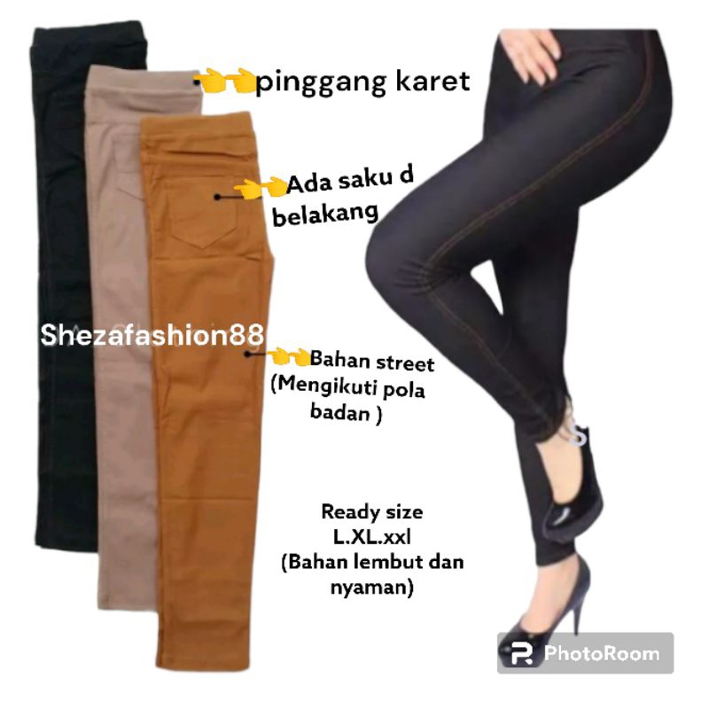 legging dewasa Spandek denim