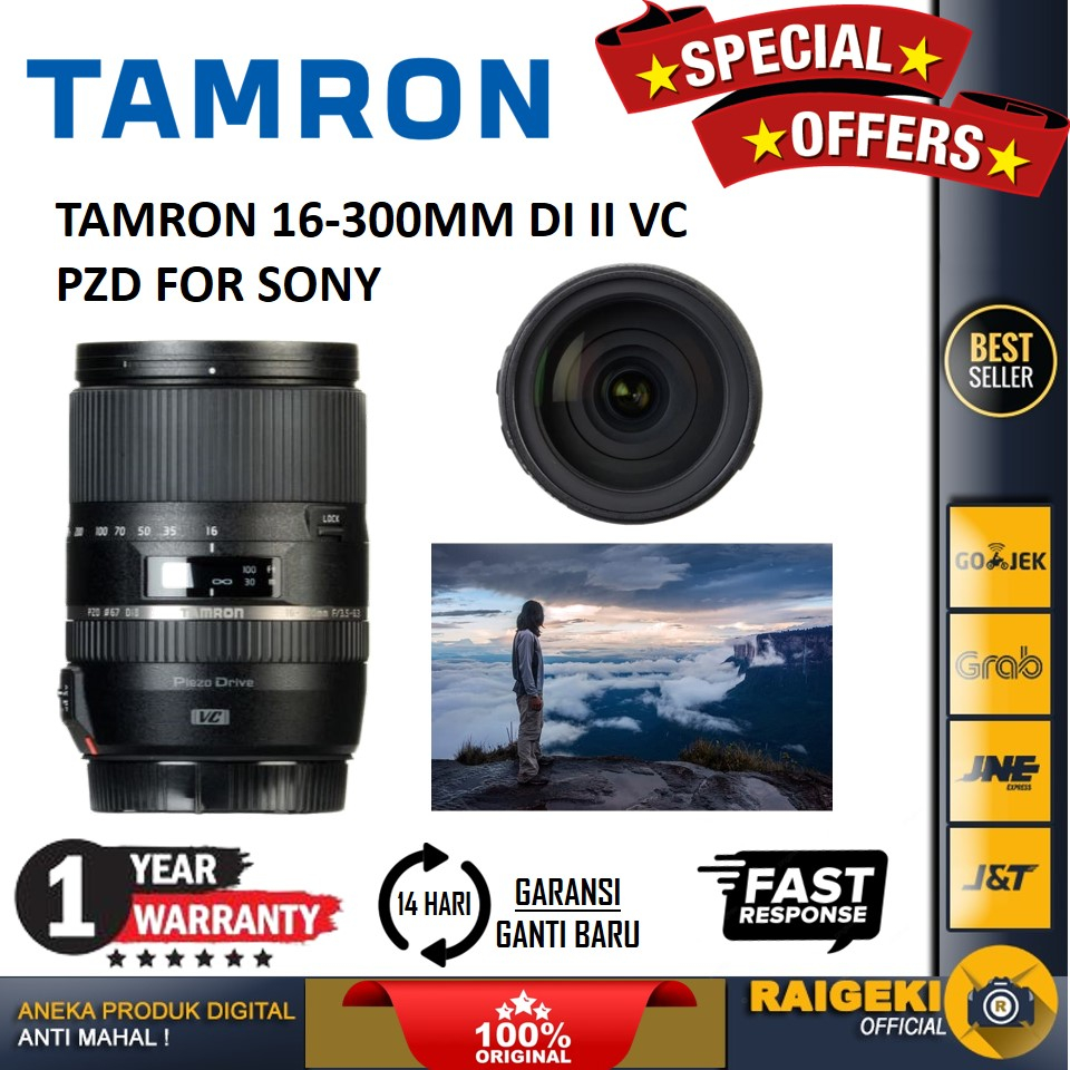 TAMRON 16-300MM DI II VC PZD FOR SONY