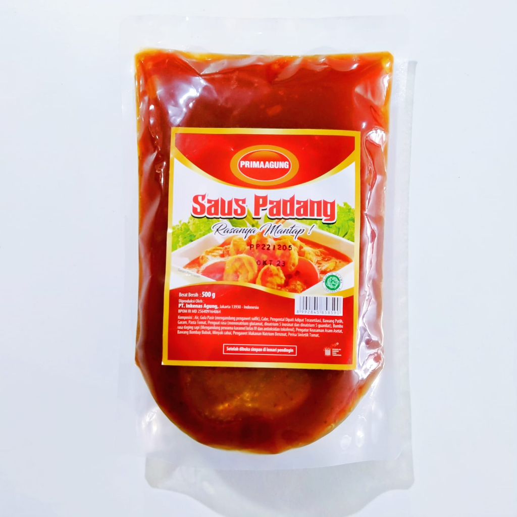 

PRIMAAGUNG saus padang 500gr