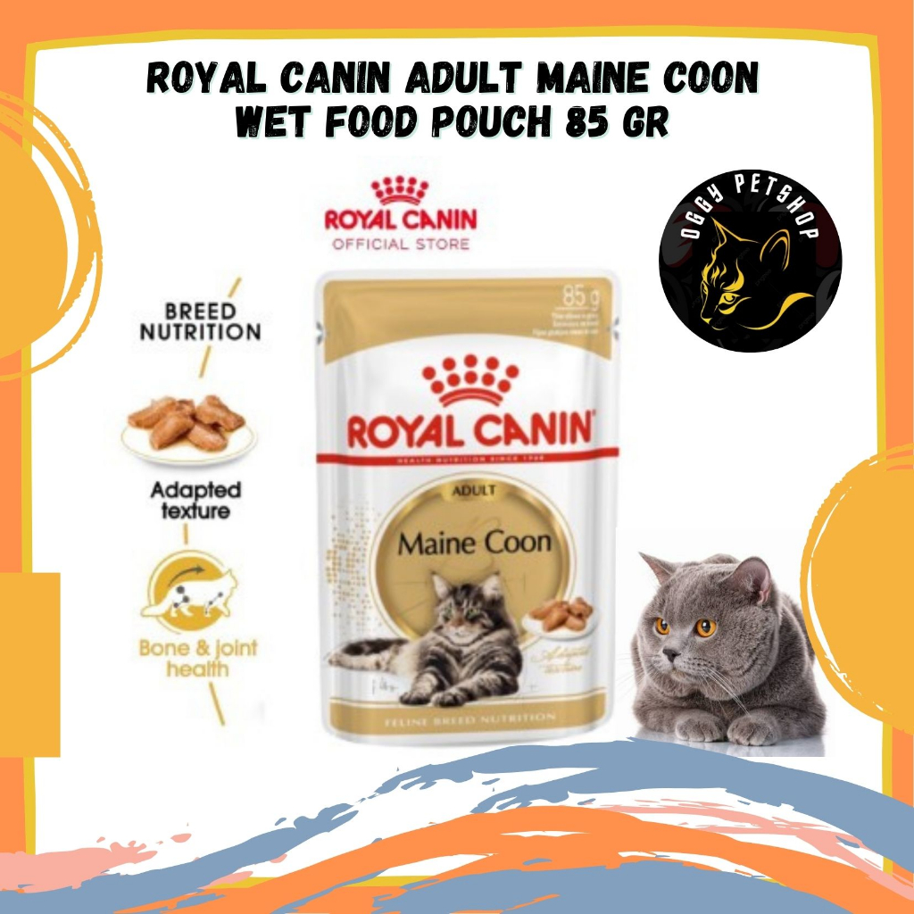 Royal Canin MAINECOON ADULT Makanan Basah Pouch 85 gr