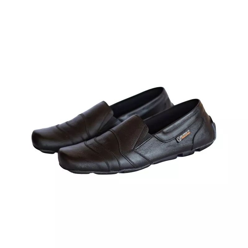 Sepatu Kasual pria Asli Kulit Sepatu Slip on Gladio Series
