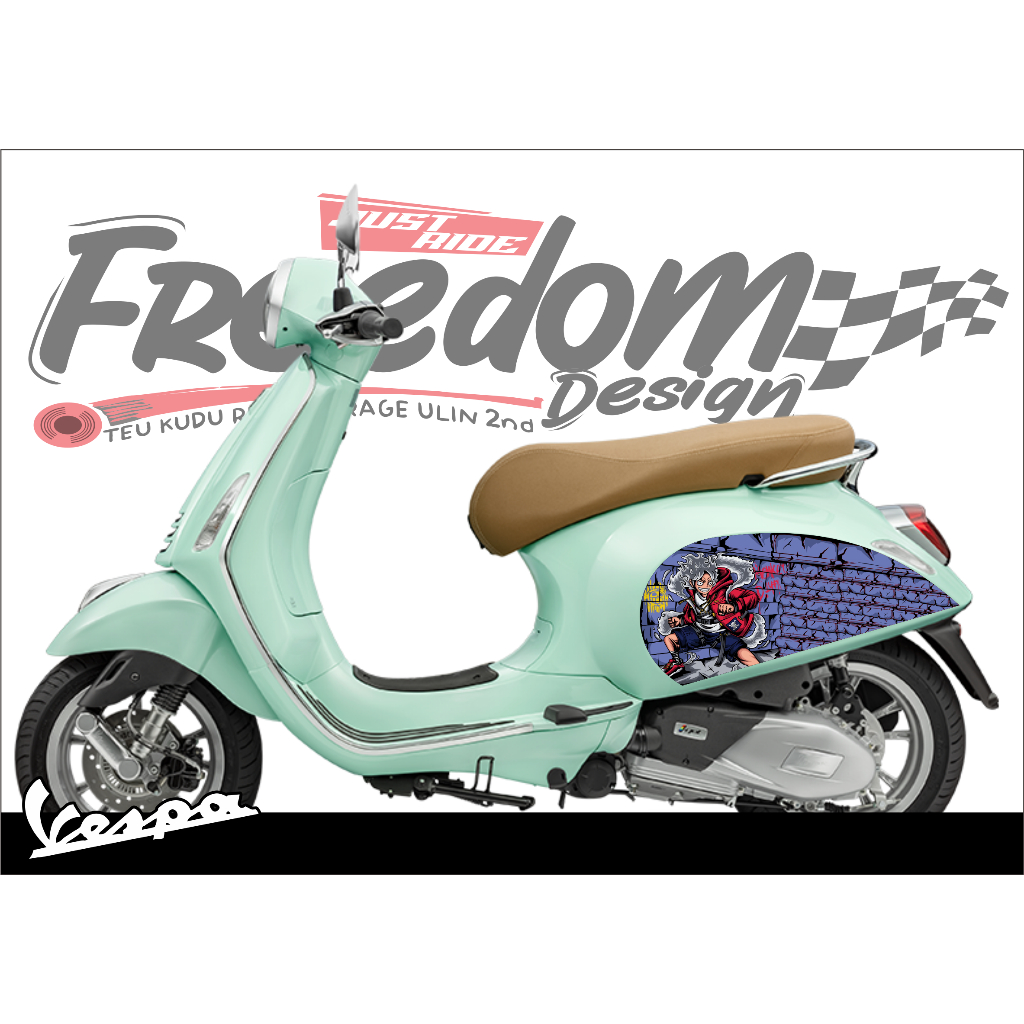 STRIPING VESPA MATIC S125 VESPA PRIMAVERA