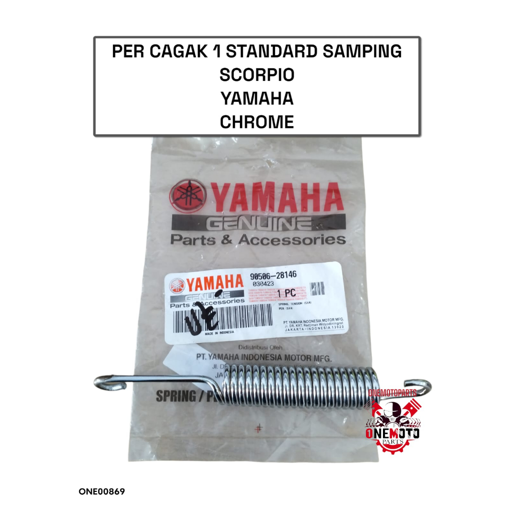 PER CAGAK SATU 1 STANDARD SAMPING SCORPIO YAMAHA CHROME