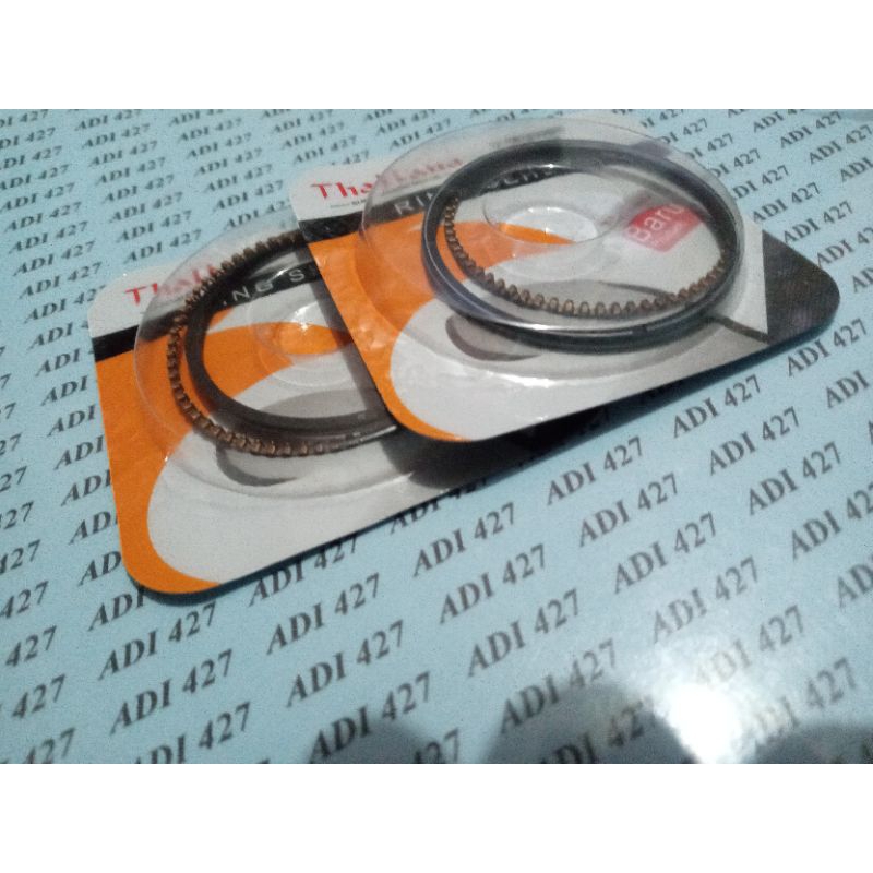PISTON RING SEHER SIZE 57/57,5/58 MM STANDAR/STD/50/100 MIO XB JUPITER Z XB BEAT XB/DEC BORE UP PNP 