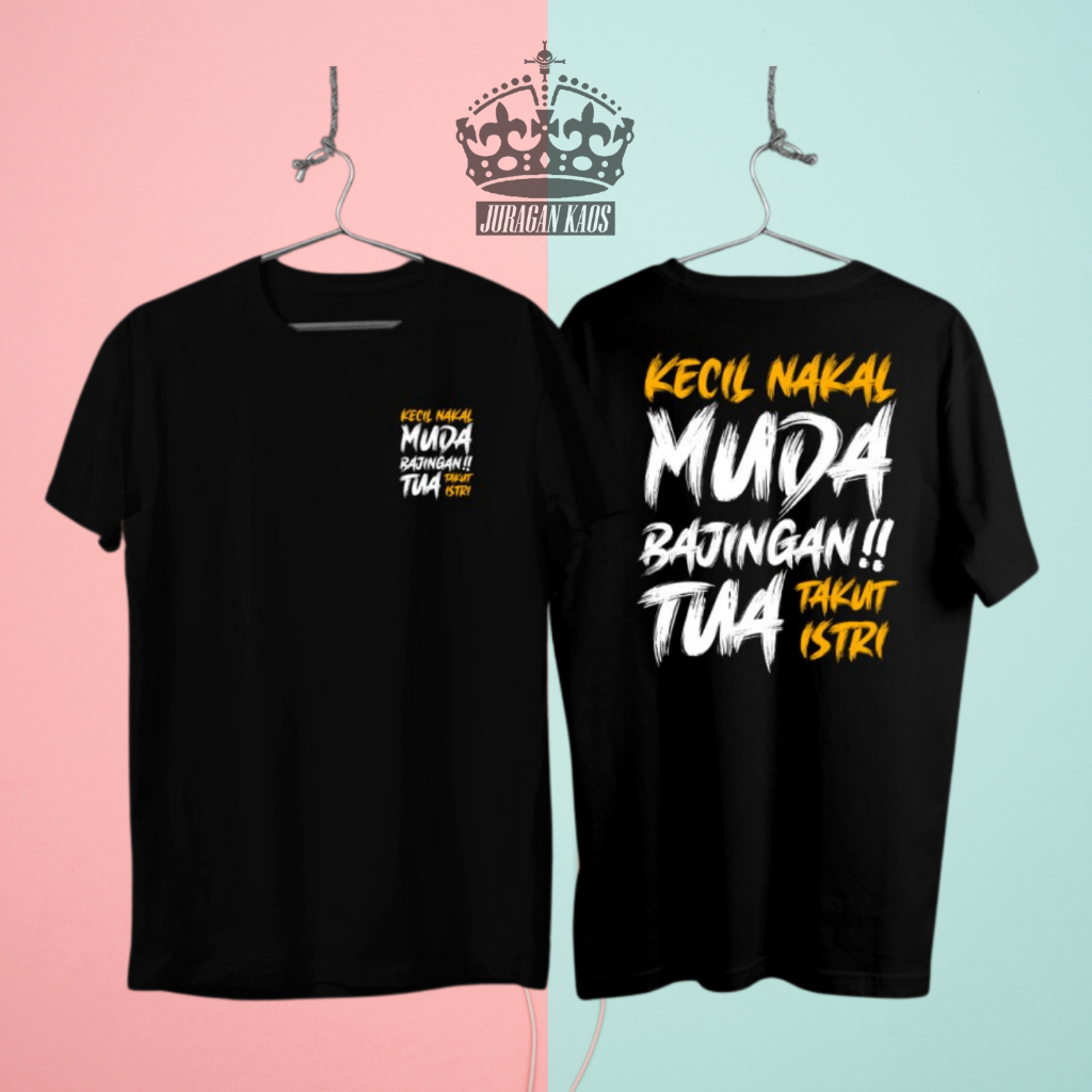 JURAGAN KAOS / KAOS KATA KATA KEREN TAKUT ISTRI / KAOS DISTRO / KAOS KATA KATA LUCU / KAOS VIRAL / K
