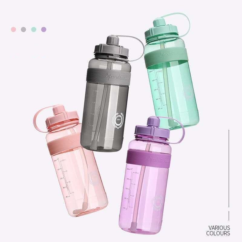 Botol Minum Champy Sport 2 Liter dan 1 Liter Dengan Strap Bahu Botol Air Jumbo Premium