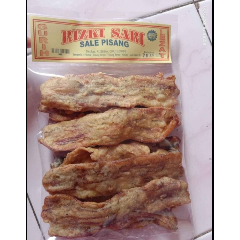 

Sale Pisang Lidah Manis Saleh Kering Original 200g