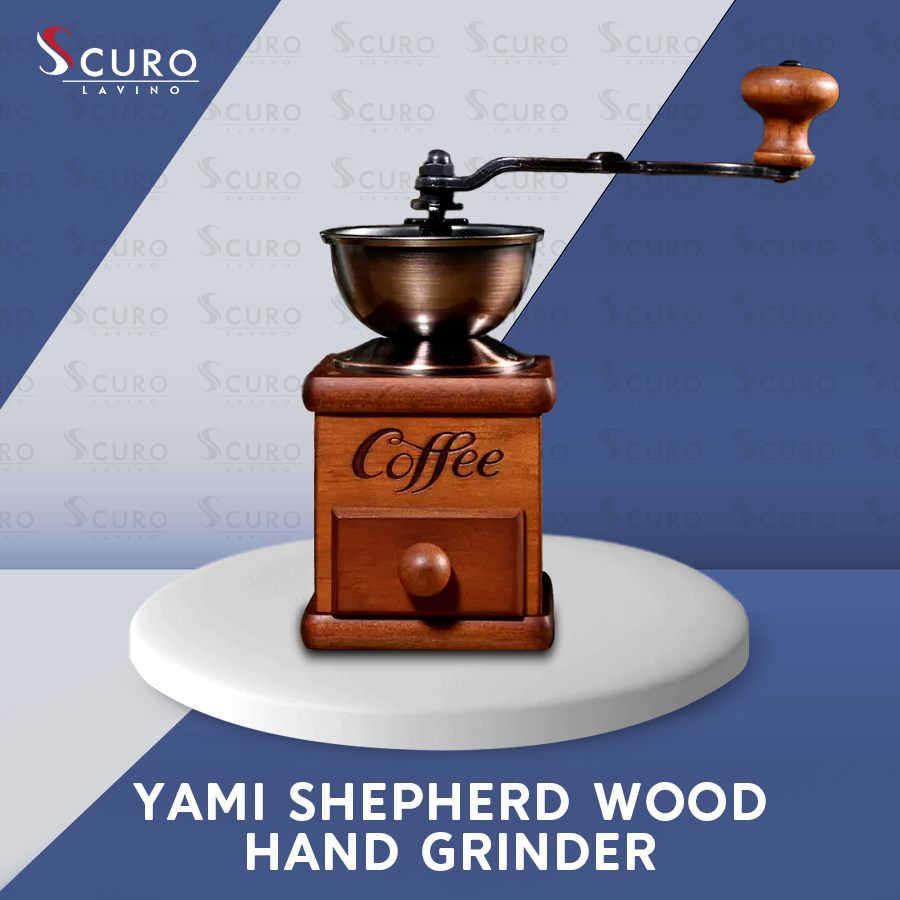 Coffee Hand Grinder - Yami Shepherd Wood Manual Brew