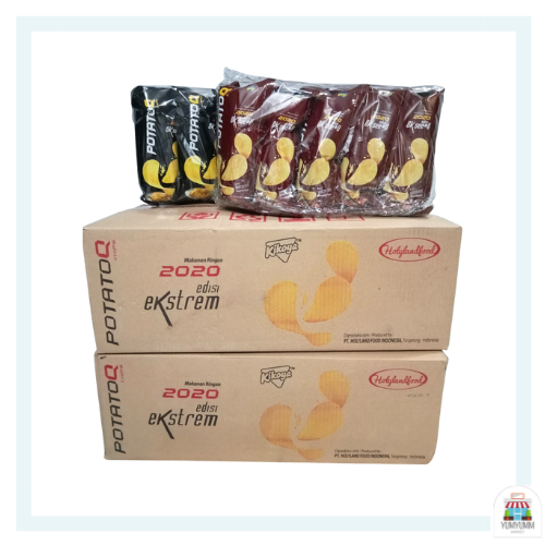 

POTATOQ CHIPS PER/KARTON ✨ 280 GR/PCK – 1 KARTON (ISI 5 PCK x 10 PCS) ✨ SNACK OLAHAN KENTANG