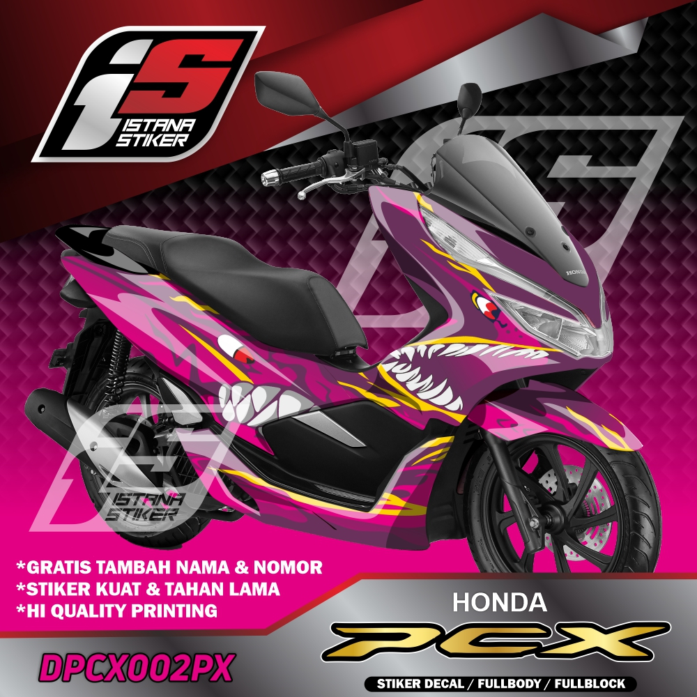 stiker decal full body pcx 160