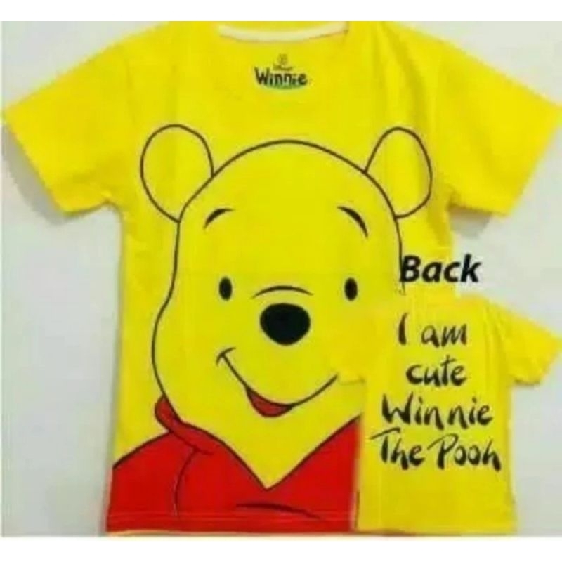 Kaos Anak Perempuan Winnie the Pooh