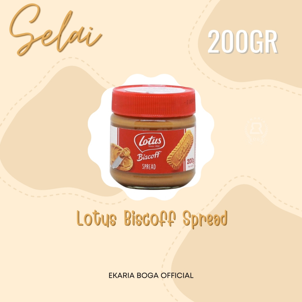 SELAI | SELAI ROTI | ISIAN ROTI | LOTUS BISCOFF | LOTUS BISCOFF SPREAD