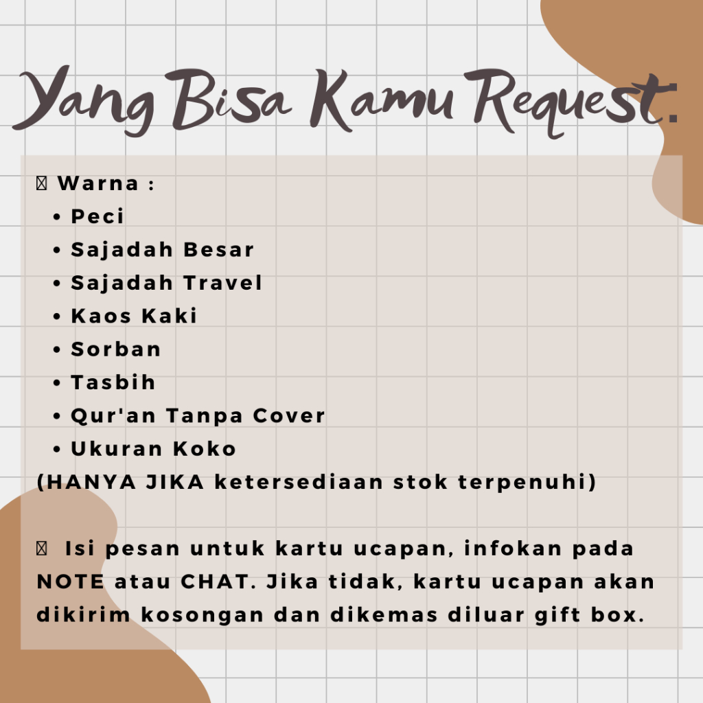 

BEST DEALS (PILIH ITEM HAMPERSMU SENDIRI!) Hampers Aesthetic Muslim Cowok Gift Box Kado Perlengkapan