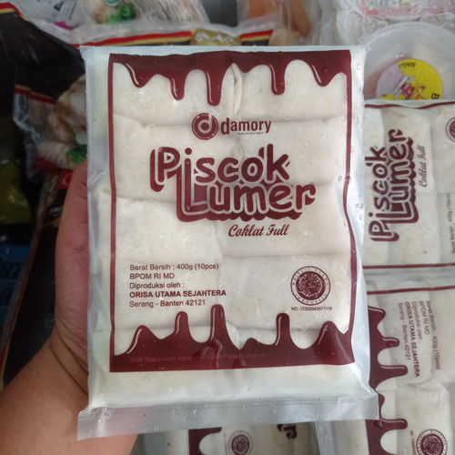 

Piscok Lumer Cokelat Damory isi 10Pcs|Piscok Frozen Siap Goreng Terlaris Cemilan Enak Murah