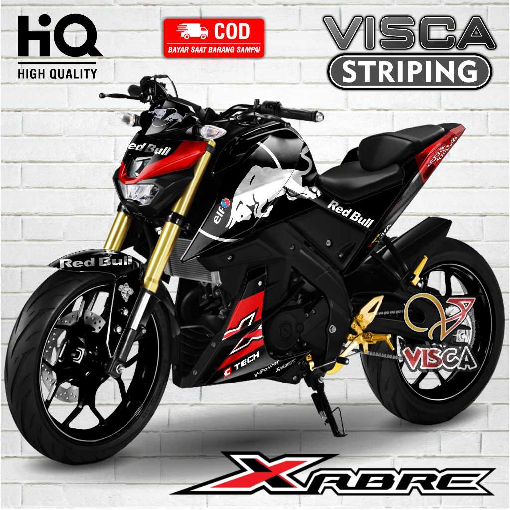 Decal Xabre - Stiker Xabre - Dekal Xabre Full Body - Striping Xabre Variasi - Decal Hologram Xabre R