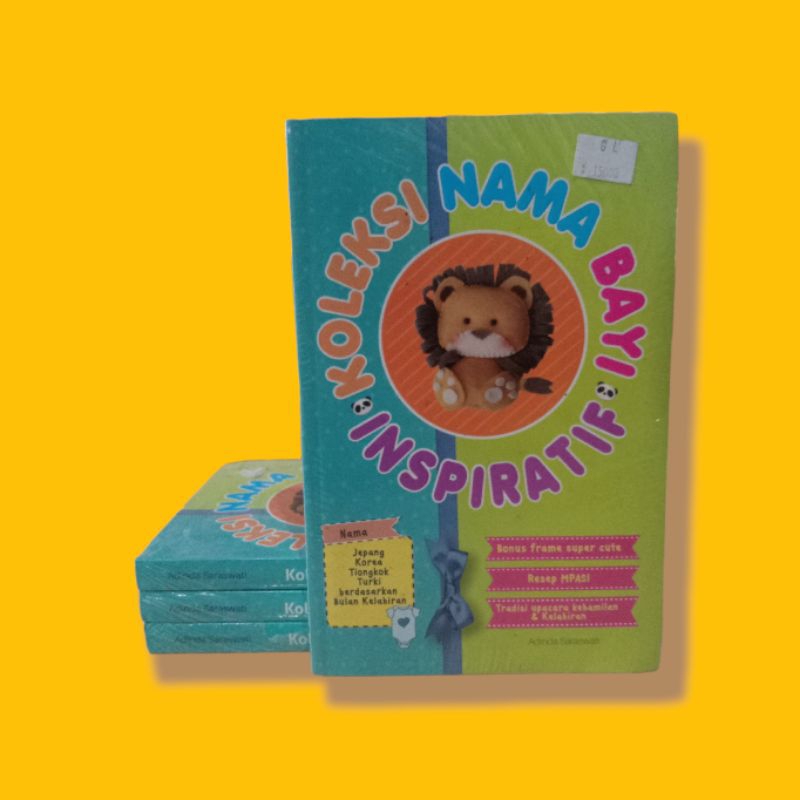 ( ORI ) BUKU NAMA NAMA BAYI // BAYI ISLAMI //  KOLEKSI NAMA BAYI INSPIRATIF