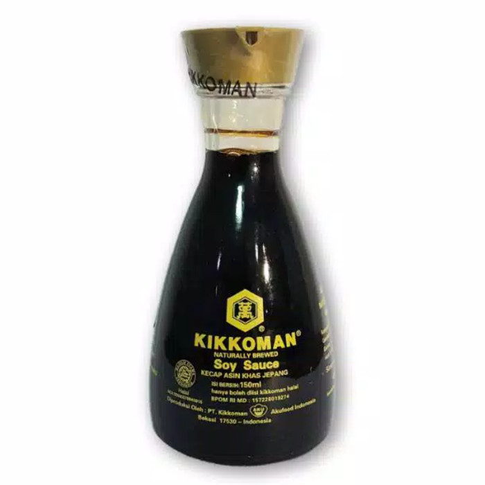 

Kikkoman Soy Sauce Shoyu Kecap Asin Jepang Dispenser 150ml