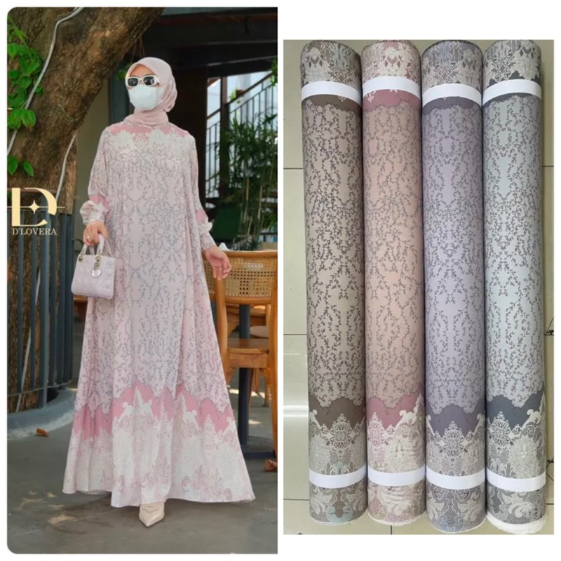 Kain lionel richie motif //Kain motif abstrak //Kain terbaru //Kain meteran terbaru