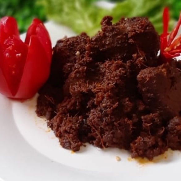 

RENDANG DAGING SAPI SIAP SAJI MAKANAN JADI KHAS MINANGKABAU 1 KG - premium