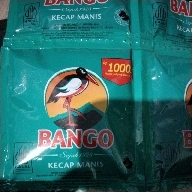 

kecap Bango renceng 18 ml x 12 pcs