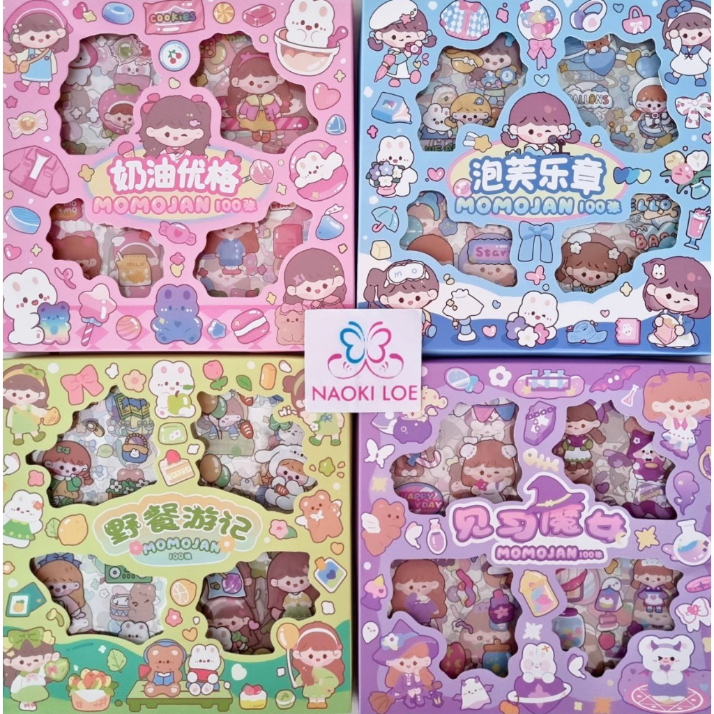 

STIKER MOMOJAN TERBARU BOX 100PCS