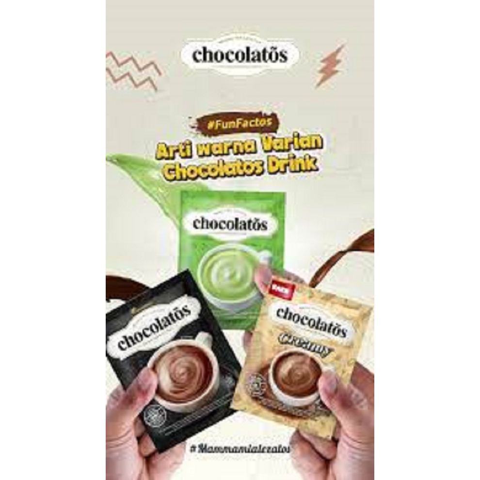 

Garuda Food CHOCOLATOS Drink 1 Renceng isi 10 Sachet