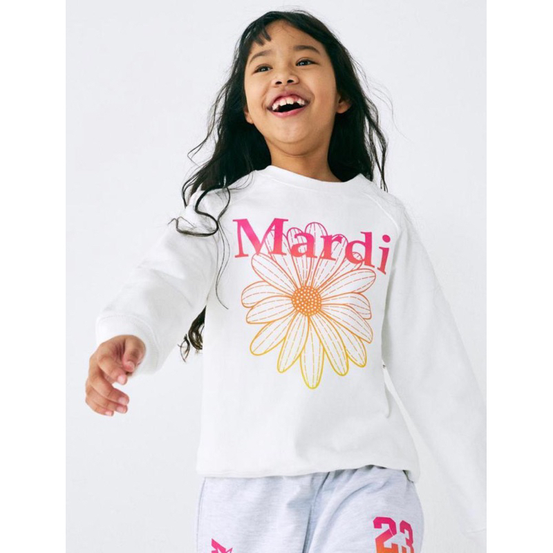 MARDI MERCREDI Les Petits - Kids Sweatshirt Flowermardi Gradation