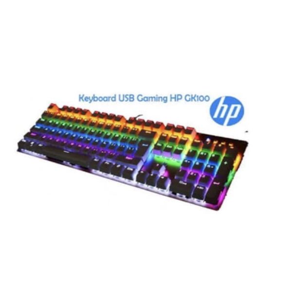 Jual Keyboard Gaming HP GK100 Mechanical Gaming Keyboard Murah