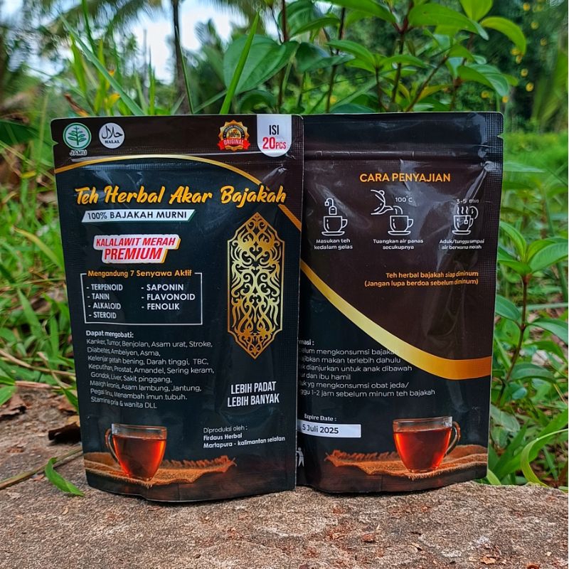 

TEH Akar Bajakah ASLI TEH CELUP isi 20 Kantong Asli Kalimantan