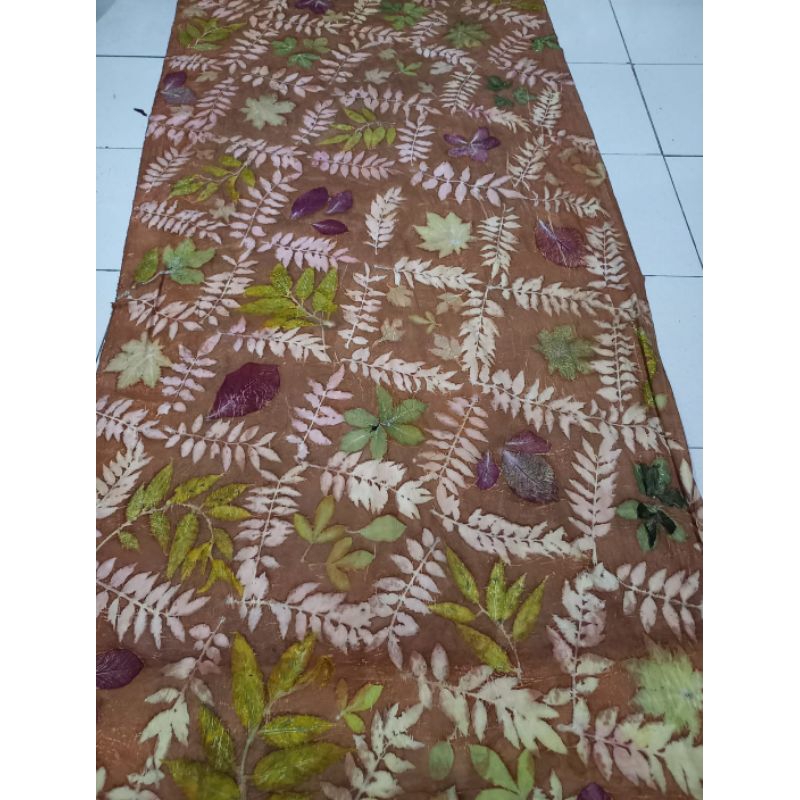 Kain Batik Ecoprint, Kain Katun