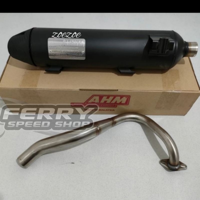 Knalpot Standar racing Ahm Pcx 150 new / Knalpot Ahm Original Malaysia Pcx150 Pcx 150 new