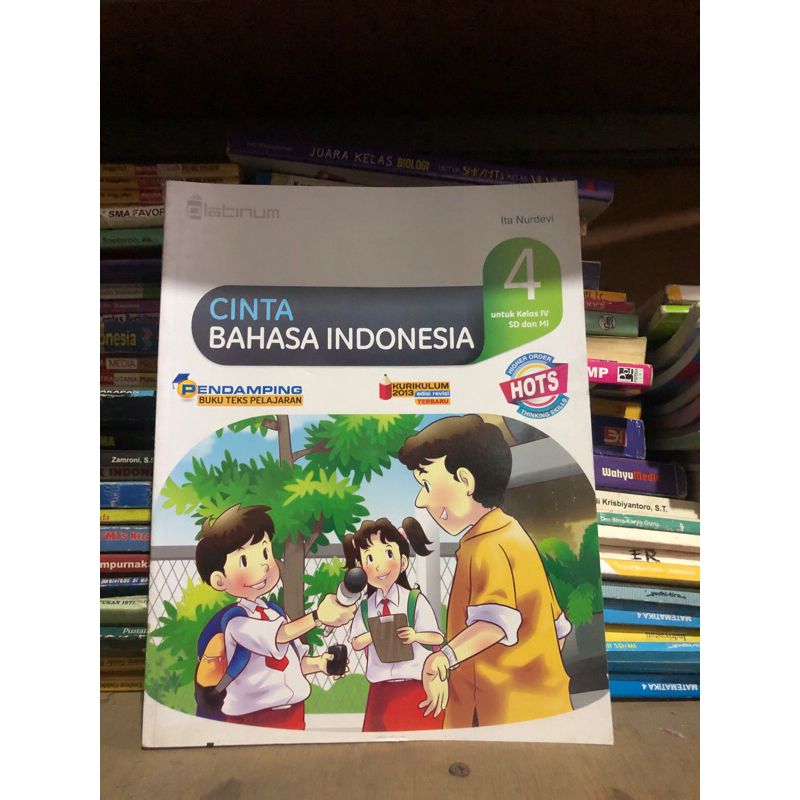 cinta bahasa indnesia kelas 4