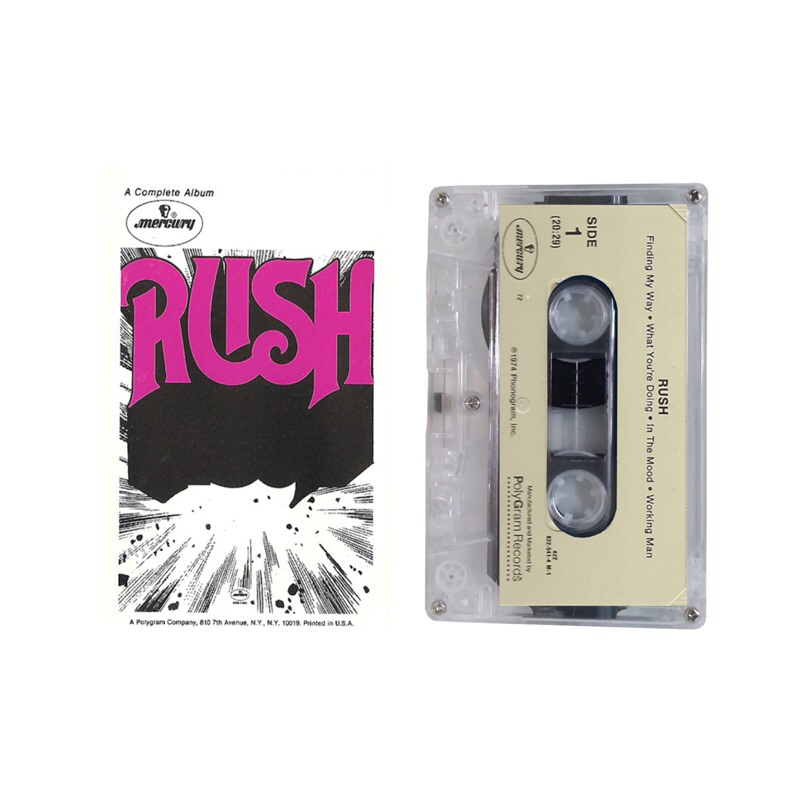 Kaset Pita Rush Album