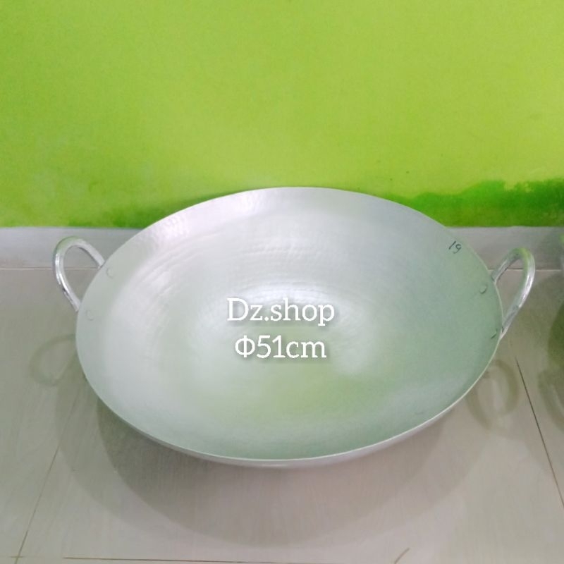 wajan kuali besar lebar 50cm anti lengket ORIGINAL GARUT