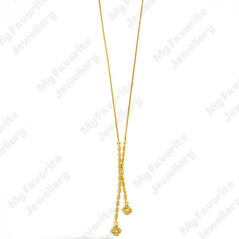 Kalung Italy Variasi Gantung Terbaru Emas Asli Kadar 700