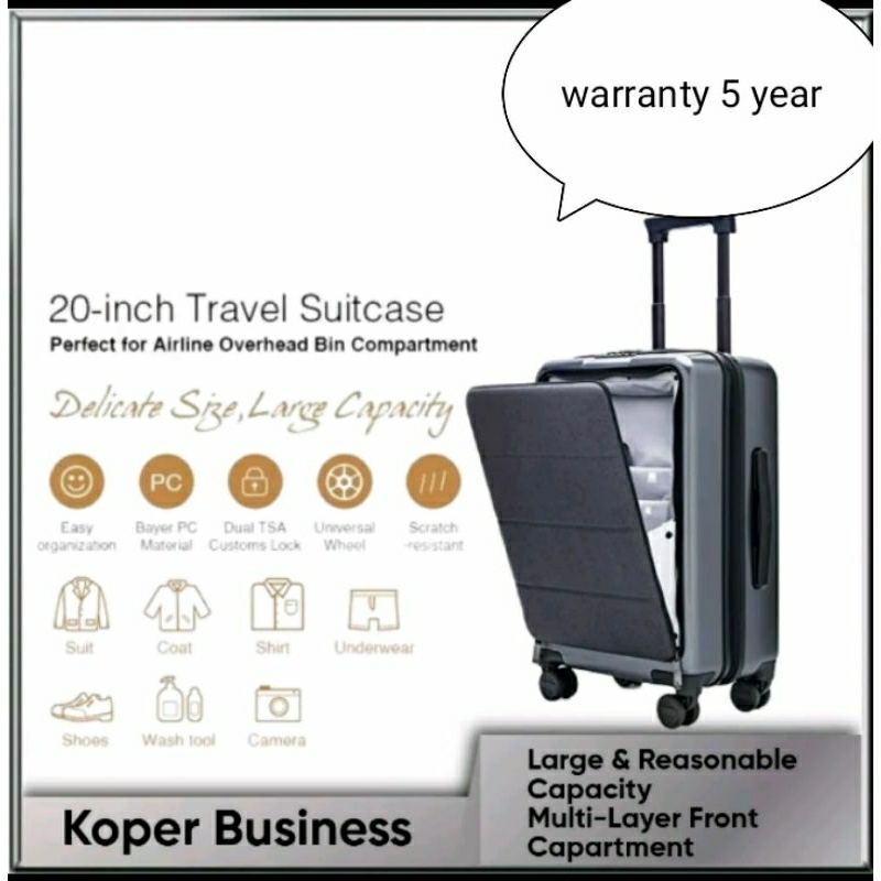 xiaomi koper 20inch Luggage Business  Koper Travel