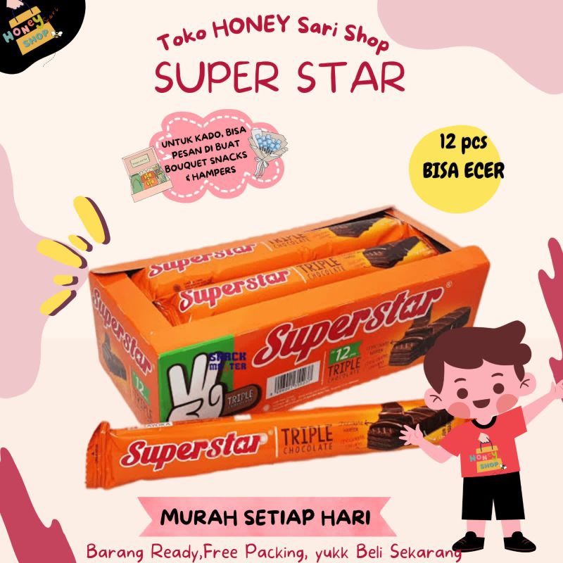 

WAFER COKLAT SUPERSTAR