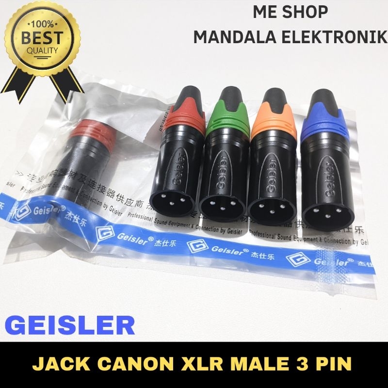 jack canon xlr male 3pin jack mic audio