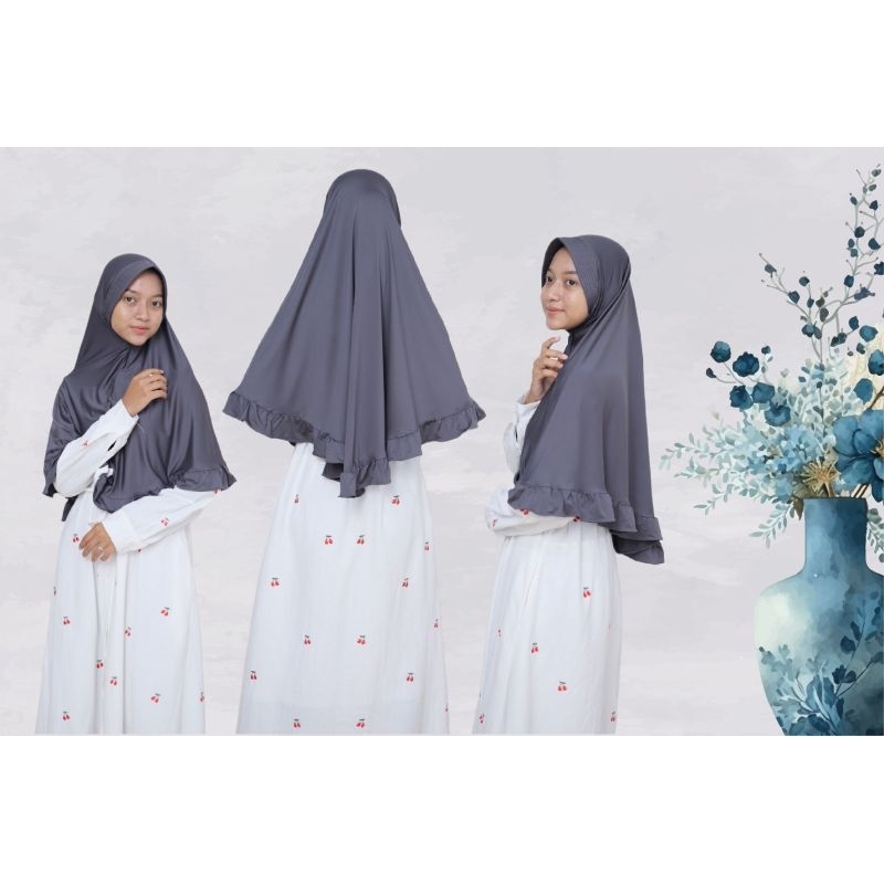 JILBAB REMPEL JUMBO // JILBAB // HIJAB REMPEL JUMBO SYAR'I // JILBAB PREMIUM // JILBAB JUMBO