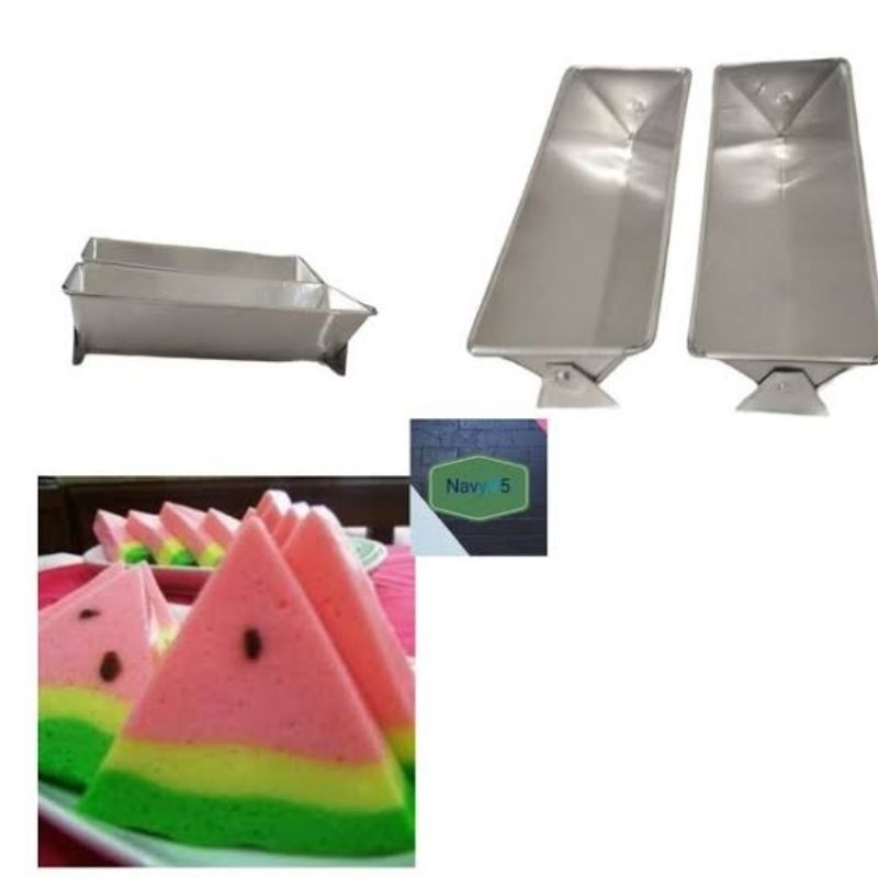 Loyang puding semangka/bolu semangka uk 20cm/loyang puding