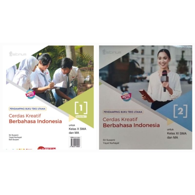 Cerdas Kreatif Berbahasa Indonesia SMA Kelas 10 dan 11 Platinum Bahasa Indonesia KSP / Kurikulum Mer