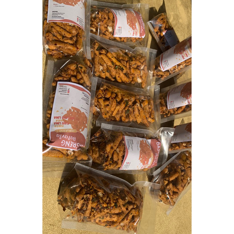 

Basreng daun jeruk, rajanya kriukk