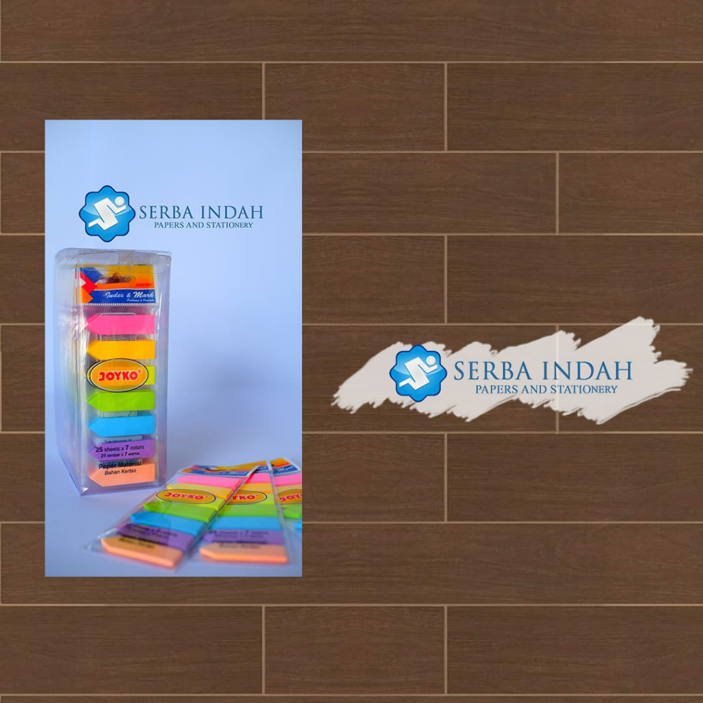 

INDEX & MEMO IM-33 (KERTAS,PANAH) / PENANDA PEMBATAS MEMO STICK JOYKO