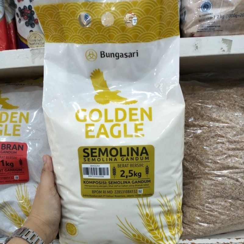 

Bungasari Semolina 2.5kg Lokal