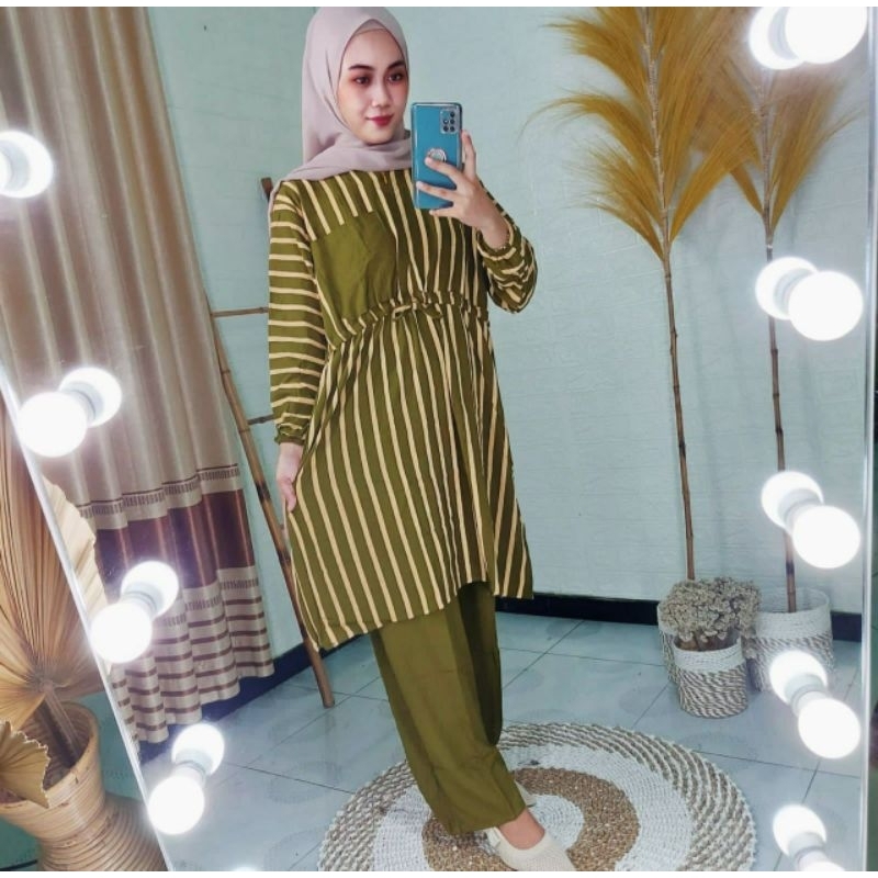 One Set Tunik Salur Moana