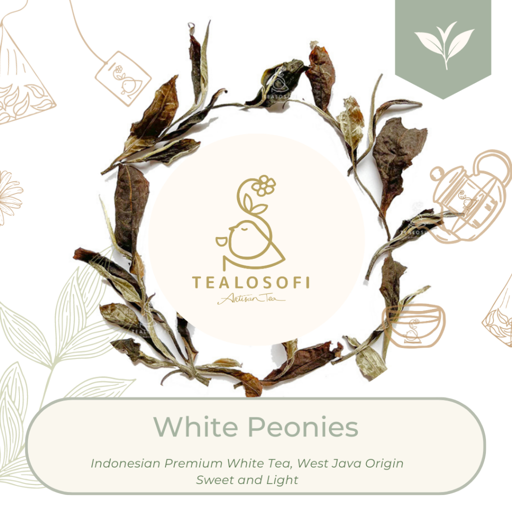 

White Peonies - Premium White Tea - Teh Indonesia