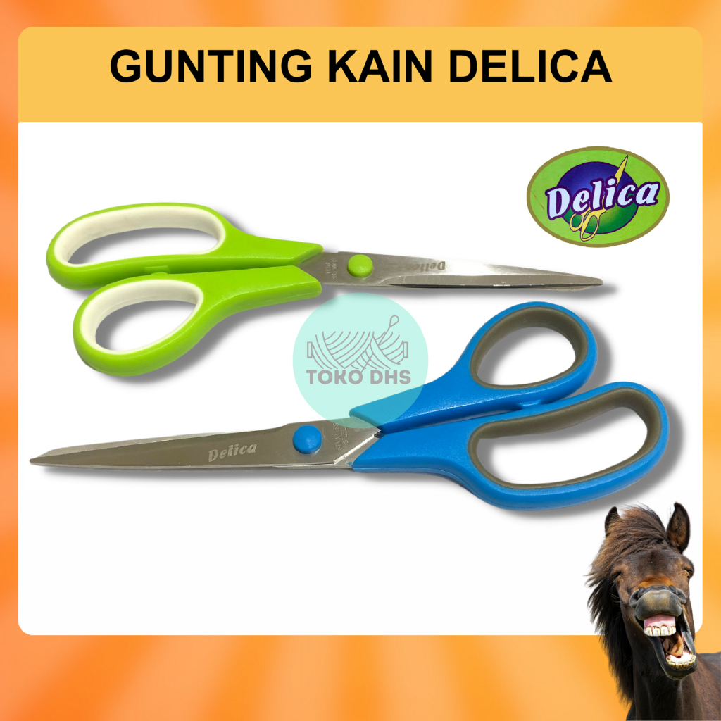 

DELICA Gunting Kain 8,5 inch (21 cm) Stainless Steel