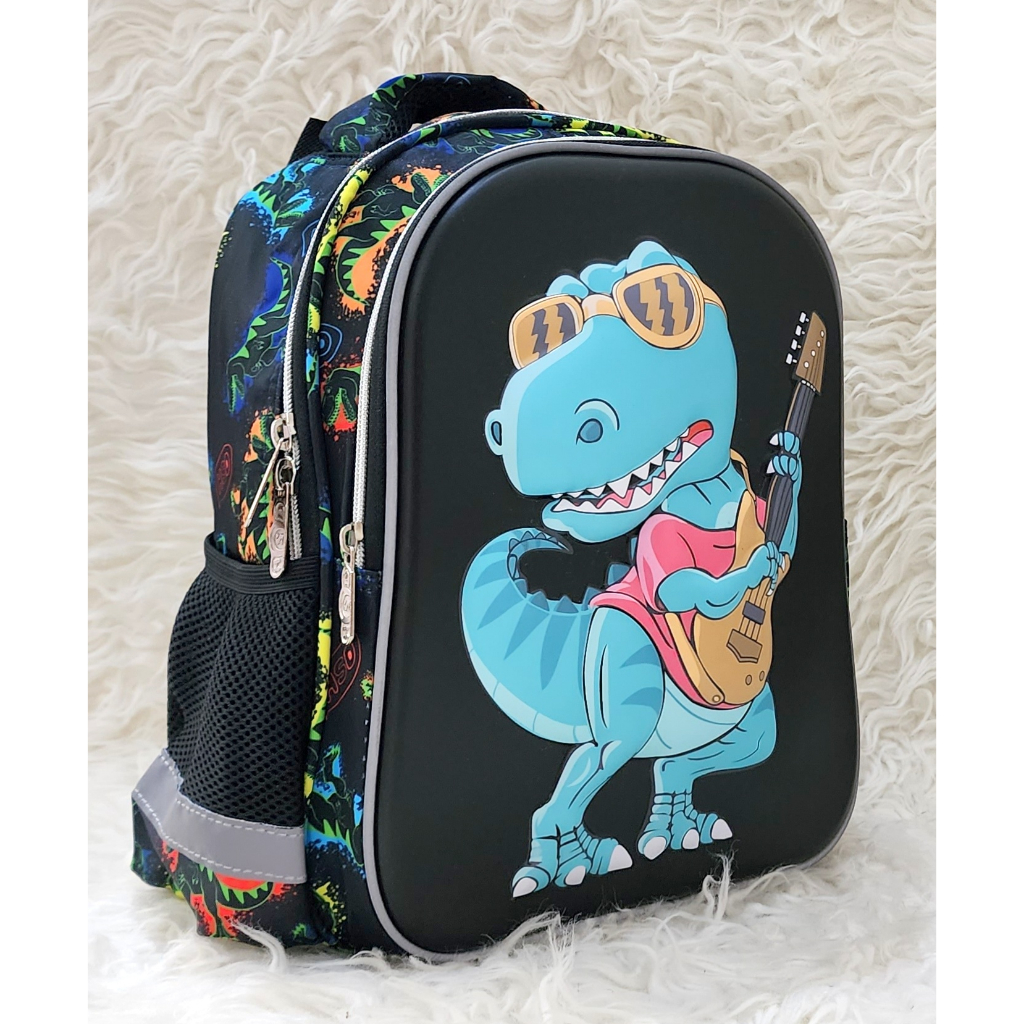 Tas Ransel Sekolah Anak TK Karakter Spiderman Frozen Unicorn HSD7013 toko-asemka