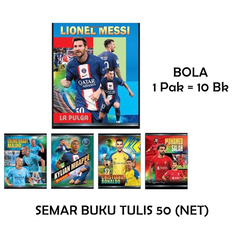 

Buku Tulis Semar 30 lbr & 50 lbr isi 10 pcs / Buku Tulis Semar Medan Murah