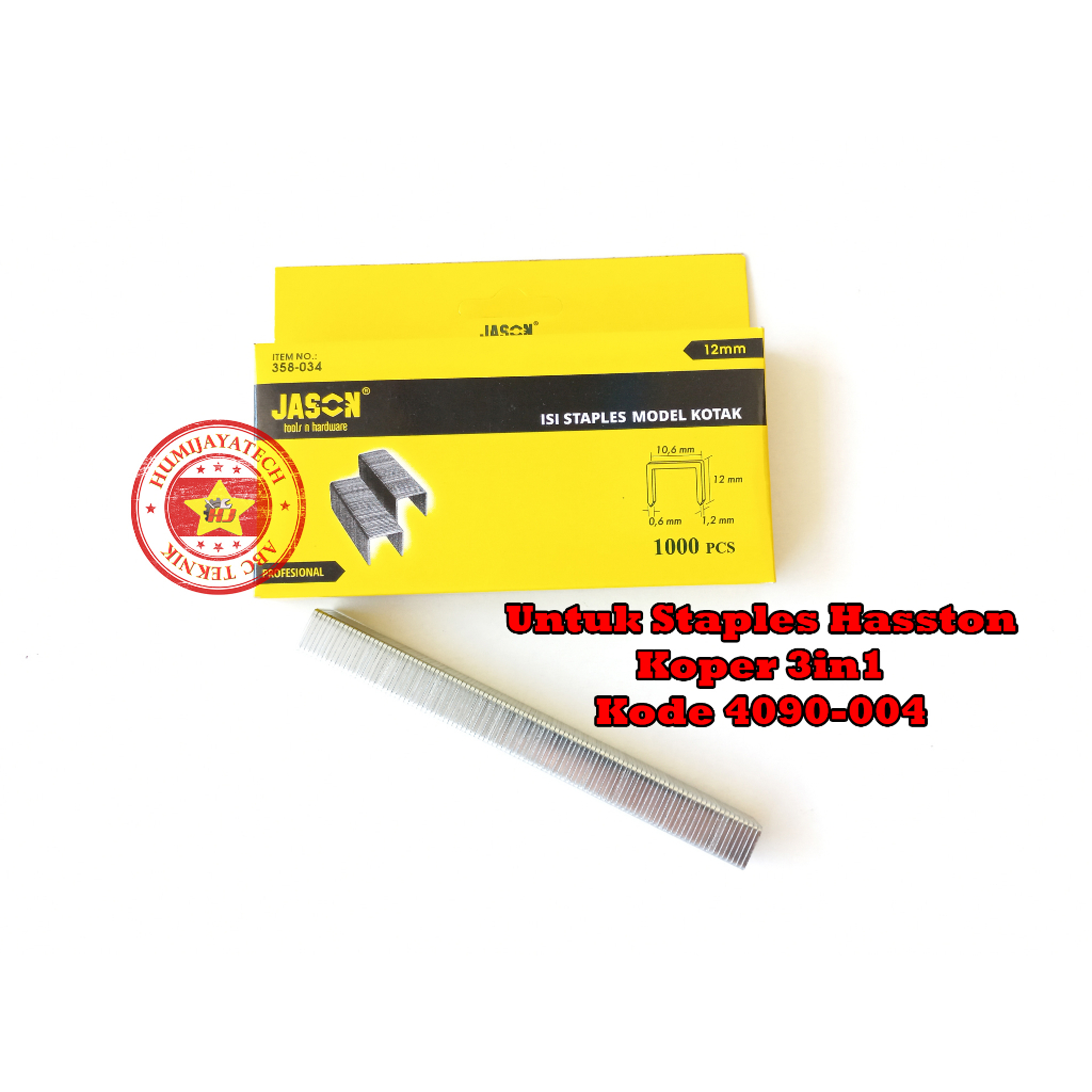 

Isi Staples Tembak 12mm Jason